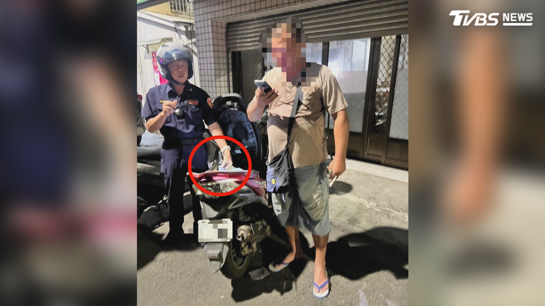 高雄鳳山一名溫姓男子因亂丟垃圾遭環保局開罰,溫姓男子疑里長檢舉「持刀揮舞」 嚇壞對方當場被逮(圖/TVBS)
