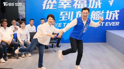 盧秀燕親自交棒!江啟臣參選臺中市長 戴拳擊套迎戰抹黑