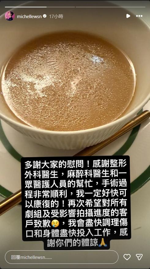 衛詩雅報平安。(圖/翻攝自衛詩雅IG)