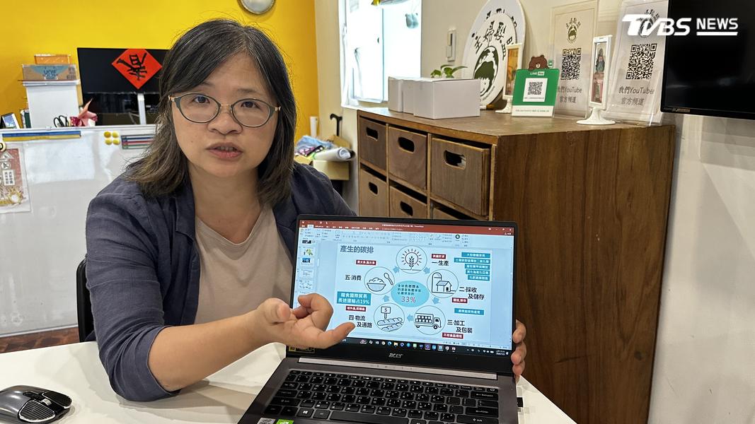 主婦聯盟基金會執行長吳碧霜樂見企業解決剩食問題,建議政府能比照國外,制定相關法規,讓企業可以更勇於揭露食材相關資訊。(圖/陳詩璧攝)