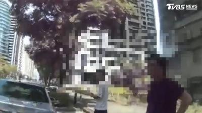 宏匯廣場前2車爆衝突!駕駛互控酒毒駕 檢測結果出爐雙雙挨罰