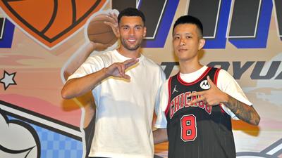 NBA球星「拉文」來台不只灌籃 現身公益活動陪伴唐寶寶