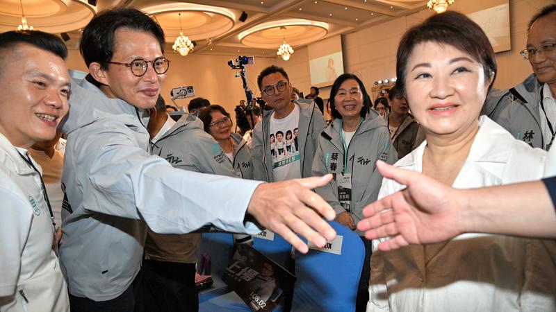 現身白營黨慶!盧秀燕痛批致癌油吃案 呼籲全民倒閣、倒賴