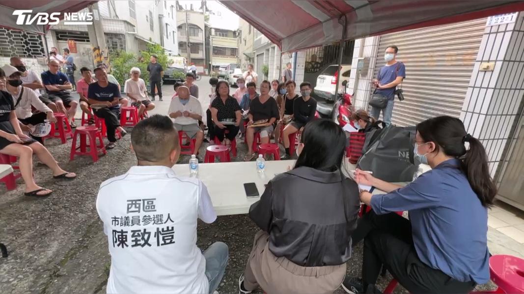 嘉義市西區這位黃小姐,2天報警13次,鄰居氣炸開記者會,黃小姐反控:被針對找碴。(圖/TVBS)
