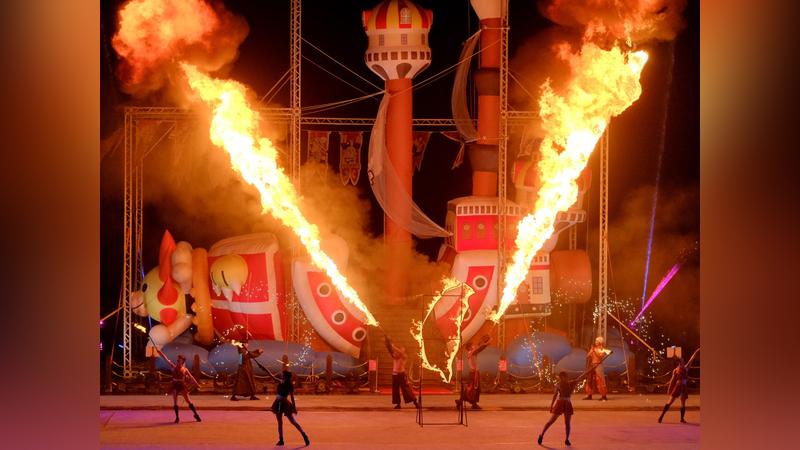 「2026花蓮FUN暑假」 加碼火舞首場演出吸引大批人潮!鯉魚潭夏夜再掀熱潮,邀請民眾把握最後兩場精彩演出