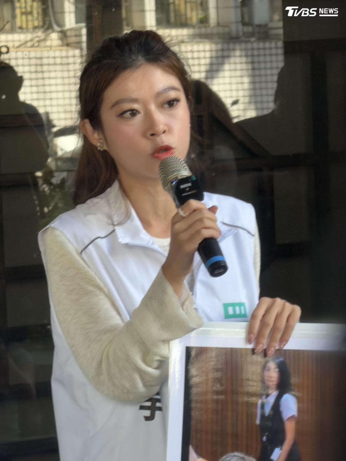 民眾黨新北市議員參選人林子宇。（圖／TVBS）