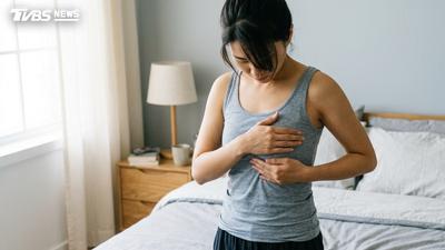 小姐姐乳房痛以為發炎!確診惡性三陰性乳癌 腫瘤擴散10cm