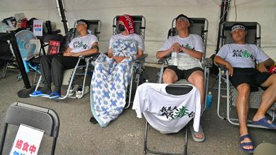 凱道量血壓遭檢舉!蘇一峰嗆「誰敢救人」 北市火速認定:不違法
