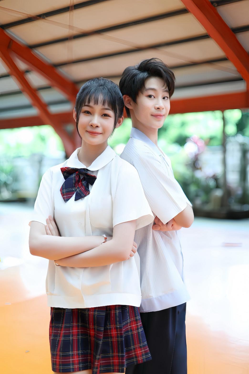 林福臨、劉詠婕拍MV。（圖／長興影視提供）
