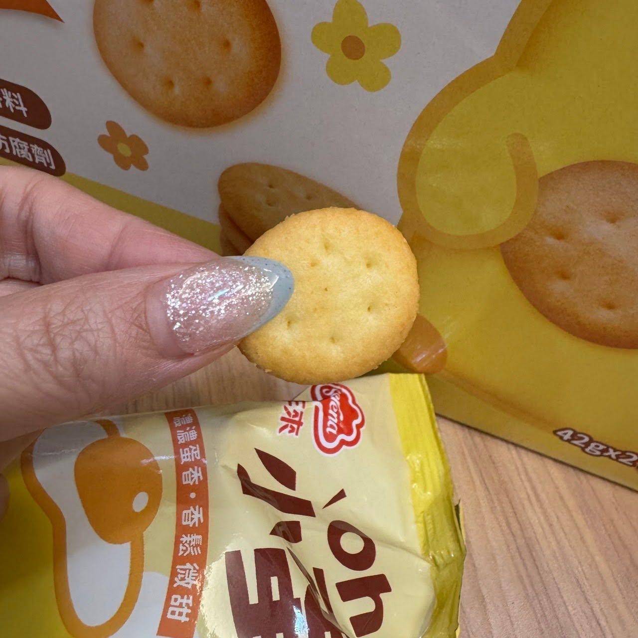 原PO分享小餅乾私房吃法。(圖/翻攝自Costco好市多商品經驗老實說)