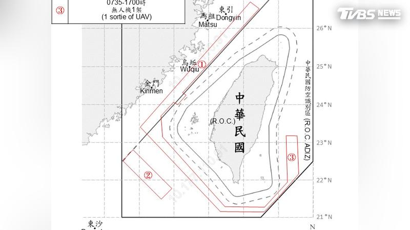漢光Day1出招擾台!14共機圍台3路線曝光 挑釁意味濃