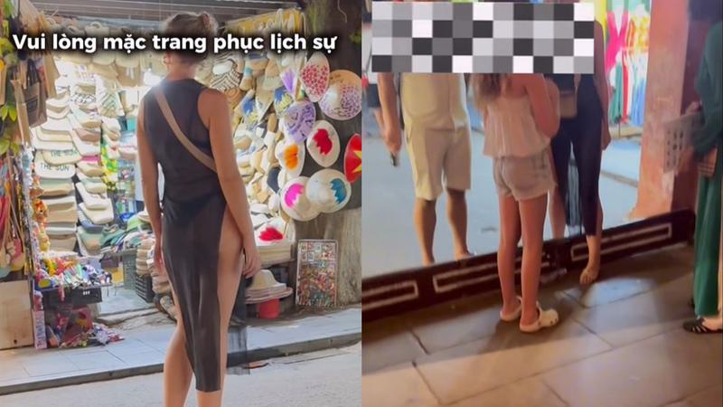 穿透視高衩裝逛越南古蹟!老外女遊客遭導覽員勸離