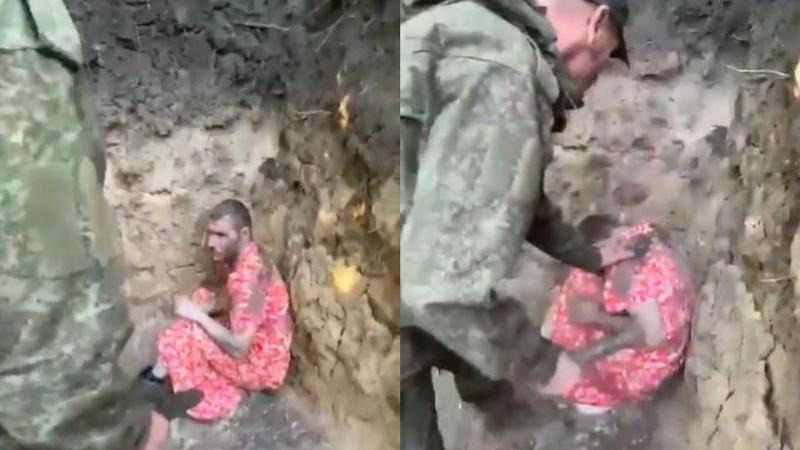 俄軍虐兵片瘋傳!被逼穿紅洋裝遭痛毆 揚言丟進前線「絞肉機」
