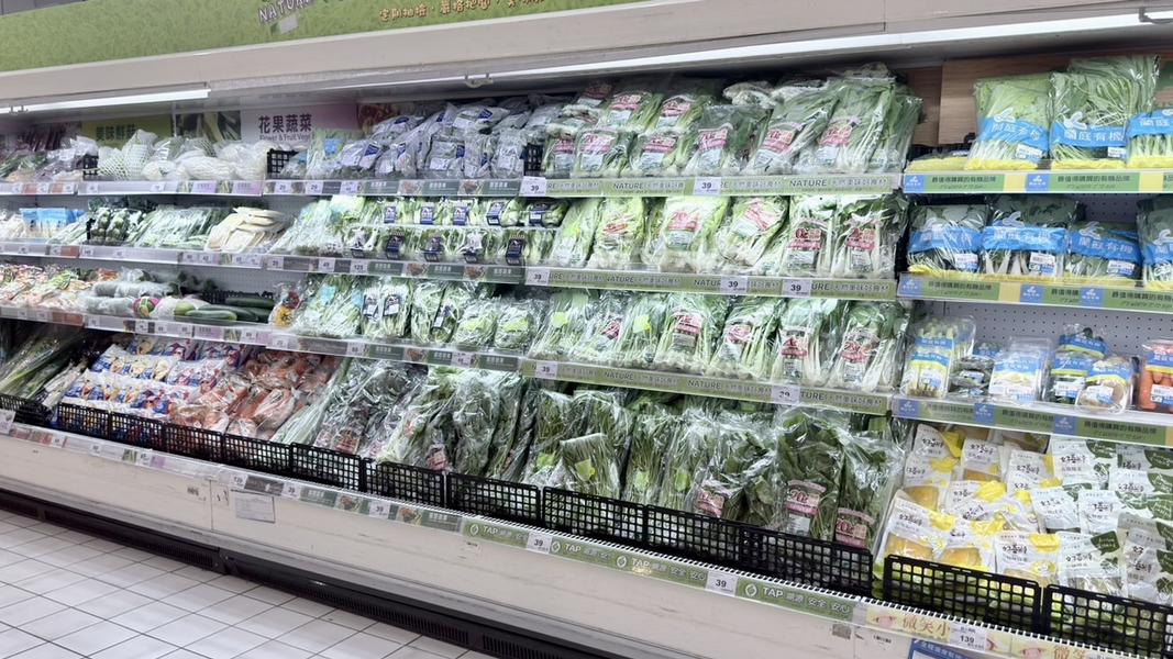 賣場增加蔬果備貨量。(圖/業者提供)