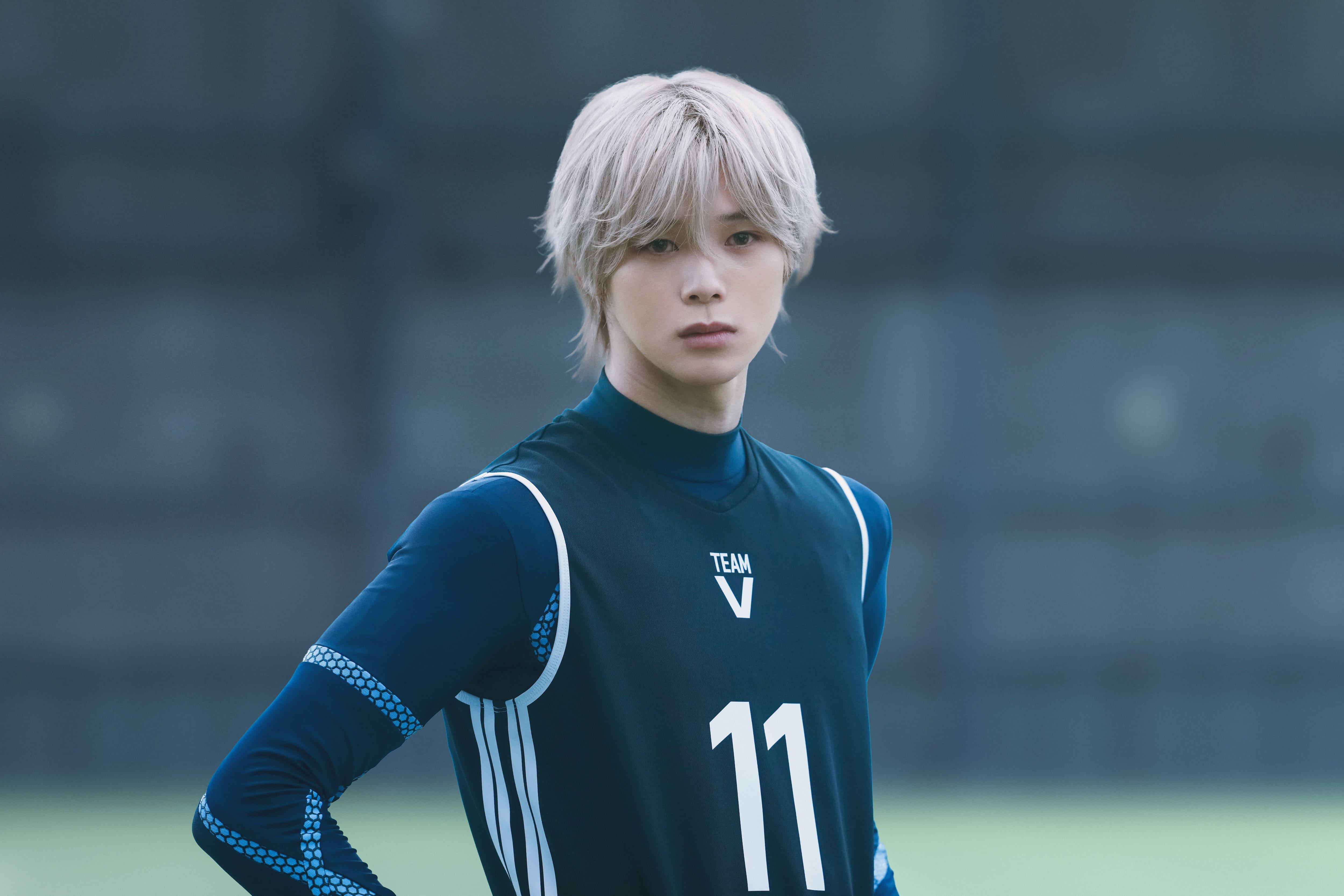 「&TEAM」成員K飾演天才球員「凪誠士郎」，正式以電影演員身分出道。（圖／甲上娛樂提供）