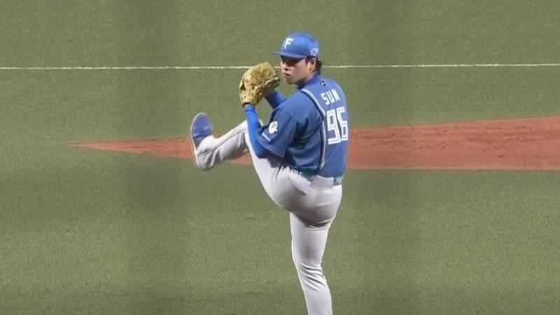 日職/孫易磊登板飆155公里!0.2局無失分奪中繼成功