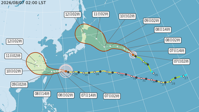 天氣/宜蘭狂飆38度!颱風外圍環流發威 週末迎劇烈豪雨
