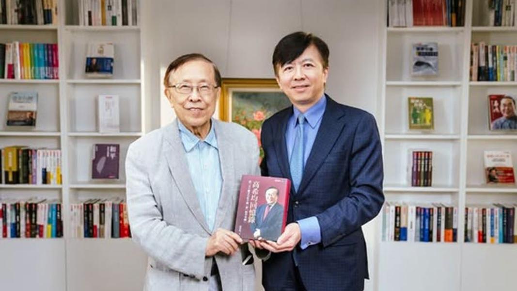 兩月前才訪問他 盛治仁悼高希均辭世