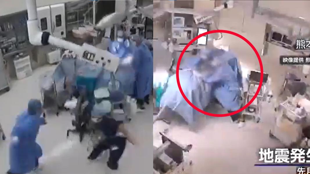 手術中遇熊本強震!醫護英勇反應曝光