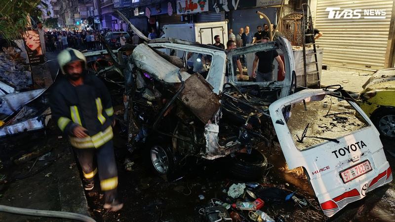 敘利亞首都驚傳爆炸!計程車「瞬成廢鐵」卡遺體 慘釀2死13傷