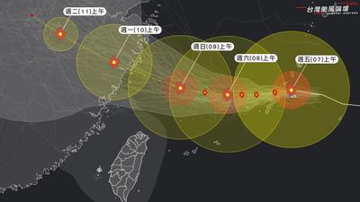 天氣/白海豚擦邊慢速擺尾!氣象粉專崩潰喊「叛逆難搞」:雨彈恐拖更久