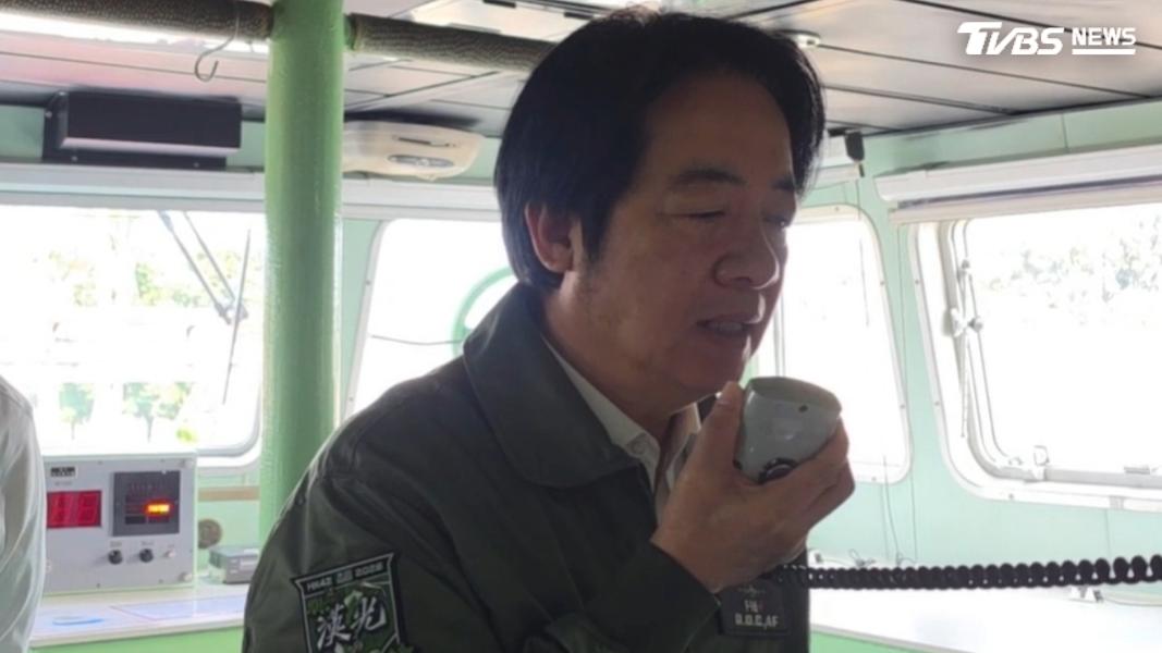 濱海打擊操演!賴清德登光六快艇下令緊急出港