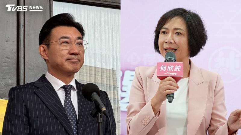 民調/江啟臣38.2%狂甩何欣純雙位數 她的本命區也失守