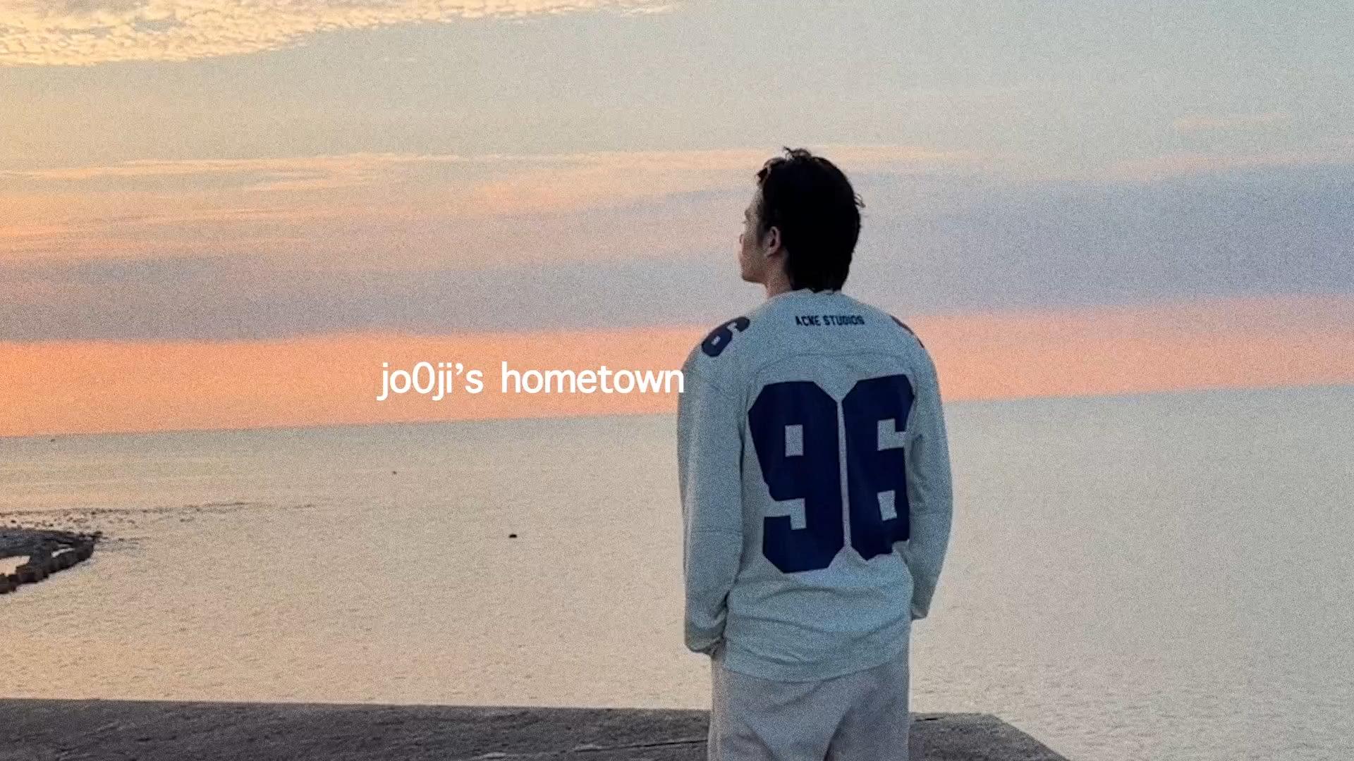 jo0ji出身自鳥取縣的海港,身上的純真氣息尚未褪去。(圖/翻攝自jo0ji推特)