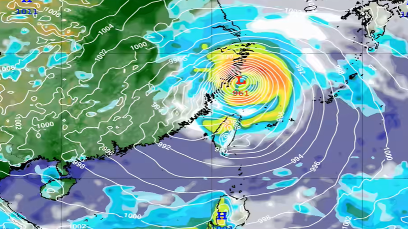 明天天氣/白海豚「影響最劇」時間到!中北部防豪雨 恐一路濕到下週末