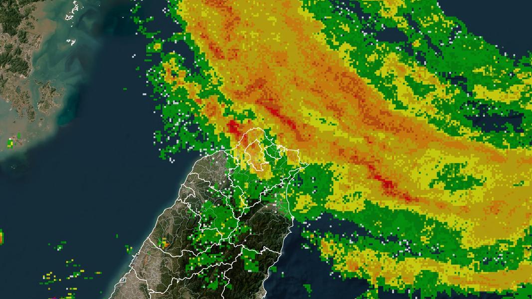 颱風-白海豚颱風-颱風動態-颱風警報-外圍環流-下雨-天氣