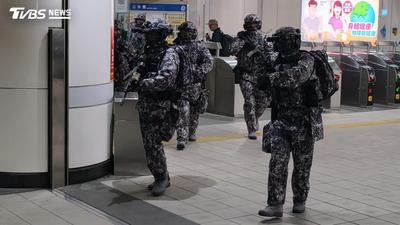 漢光Day5!憲兵北捷深夜演練 新式「環境迷彩」首度曝光