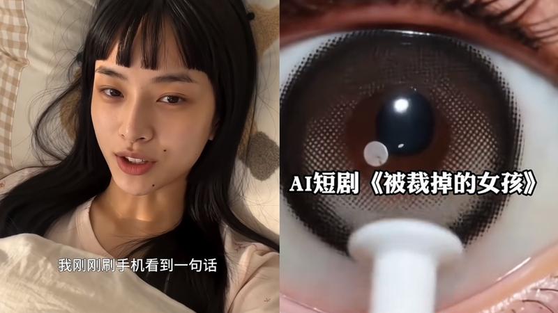 AI女主業配「喊價百萬」!方桃子代言隱眼 網轟:怎證明戴得舒服