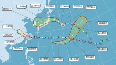 天氣/恐三颱共舞!颱風「琵鷺」最快今晚生成 最新路徑曝