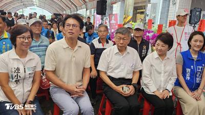 柯文哲自嘲「台灣當朝欽差要犯」 盧秀燕拍肩:我們要更勇敢!
