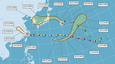 天氣/輕度颱風「琵鷺」生成!洋面三颱共舞 最新路徑曝