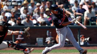 MLB/李灝宇代打建功!延長賽敲勝利打點 距張育成54安紀錄剩2支