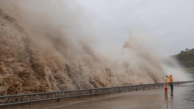 FOCUS全球新聞/「白海豚」襲日本再登浙江 華東風雨災情擴大
