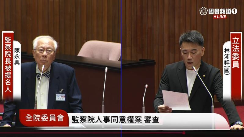 藍委直球問這事 陳永興撂狠話:有違法事證「總統也照查、照彈劾」