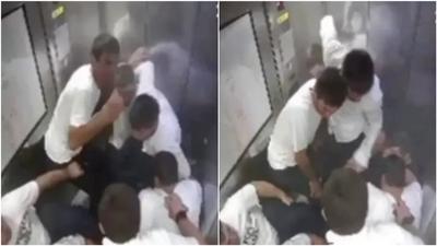 有片/俄電梯變「自由落體」!限載6人卻塞9壯漢 4人慘摔腿骨折