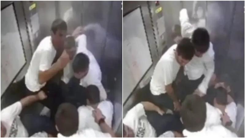 有片/俄電梯變「自由落體」!限載6人卻塞9壯漢 4人慘摔腿骨折