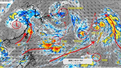 天氣/颱風「南卡」恐生成?專家曝:日南方熱帶擾動91W是潛力股
