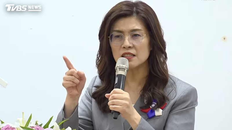 國民黨主席鄭麗文。(圖/TVBS)