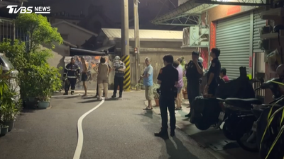 大哥你家起火了! 洗衣機突竄火 鄰居急拍門呼叫