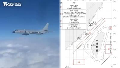 我漢光演習ing!共軍四面進逼 18共機出沒北中南東挑釁意味濃