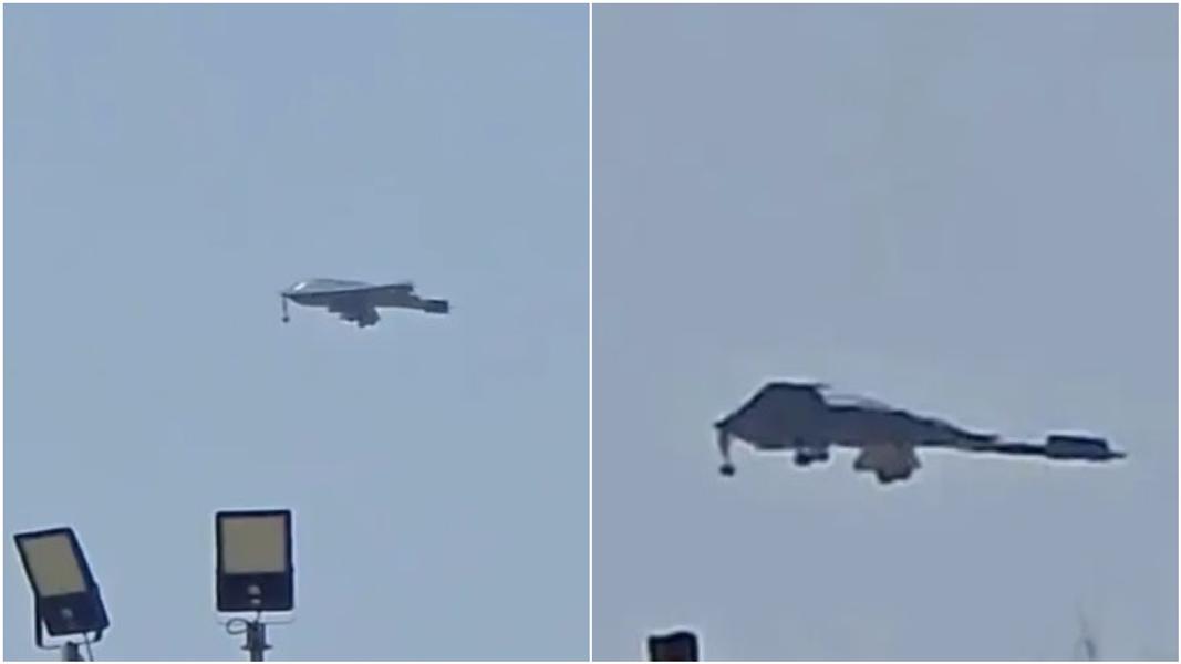 有片/美軍基地上空驚見神祕飛機!疑「絕密隱形轟炸機」罕見現身