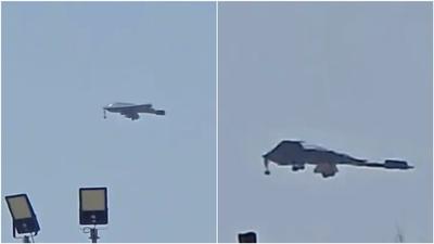 有片/美軍基地上空驚見神祕飛機!疑「絕密隱形轟炸機」罕見現身