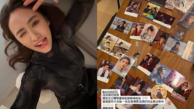 生日還沒到!Sandy先收到派翠克親送「滿桌子大禮」