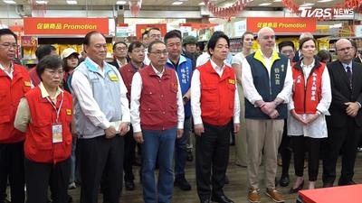 不只美國!以色列、加國代表也現身 陪賴清德看城鎮韌性演習