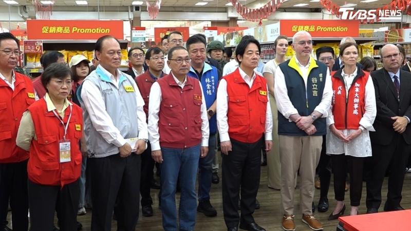 不只美國!以色列、加國代表也現身 陪賴清德看城鎮韌性演習
