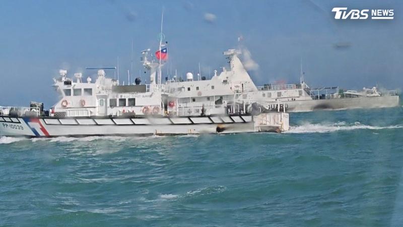 中國4海警又踢鐵板!漢光Day9硬闖金門 海巡對峙2小時全逼退